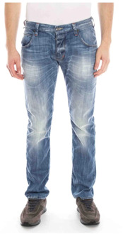 Armani Jeans Klassieke Denim Jeans voor Dagelijks Gebruik Armani Jeans , Blue , Heren - W31