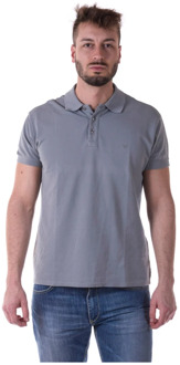 Armani Jeans Klassieke Polo Shirt voor Mannen Armani Jeans , Gray , Heren