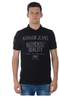 Armani Jeans Polo Shirts Armani Jeans , Black , Heren - XL