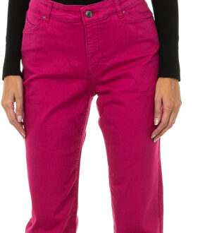 Armani Lange stretch denim damesbroek 6Y5J18-5D3IZ Roze - 35 (Taille)