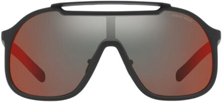 Armani Mannen Zonnebril 133/00/130 mm Hars Zwart - One Size