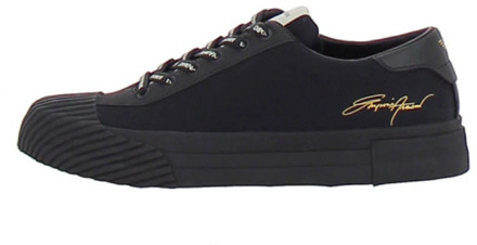 Armani Stijlvolle Herensneakers Armani , Black , Heren - 44 Eu,41 Eu,40 Eu,39 EU