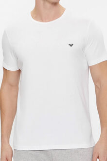 Armani T-shirts Core 2-pack wit - M