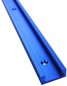 Armatuur Houtbewerking Tool Jig Sliding Draagbare Diy T Slot Voor Router Tafel Aluminium Professionele Mijter Track Bandsaws Blauw / 400mm
