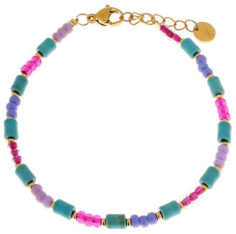 Armband candy crush gold Veelkleurig - One size