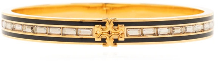 Armband met logo Tory Burch , Yellow , Dames - M,S