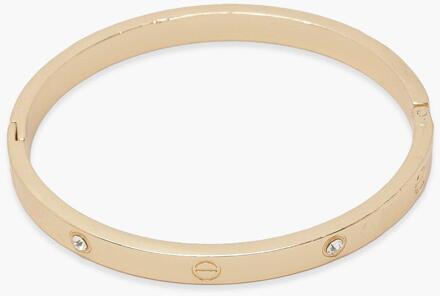 Armband Met Steentjes, Gold - ONE SIZE