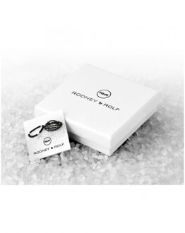 Armband Zilver Sterling 925 Oranje Zwart - M