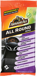 Armor All Bio Textiel Reinigingsdoekjes 20 stuks