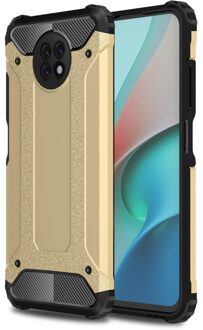Armor Guard backcover hoes - Xiaomi Redmi Note 9  - Goud