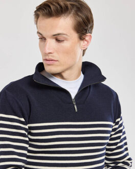 Armor Lux Sweatshirt 75735 camionneur Blauw - M