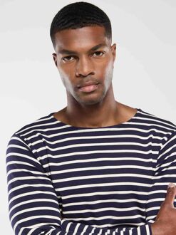 Armor Lux Trui Strepen Donkerblauw - L,M