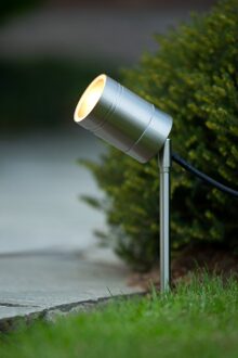 ARNE-LED Tuinspot 1xGU10 - Mat chroom Grijs