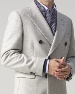 Arno kantelberg mantel Grijs - 50