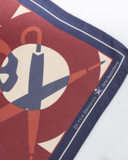 Arno kantelberg pochet Rood - One size