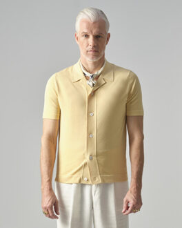 Arno kantelberg polo met korte mouwen - maat XXL Bruin