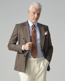 Arno kantelberg stropdas - maat One size Veelkleurig