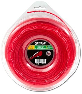 Arnold Trimmerdraad, 2.4 mm x 70.1 m rood, rond, gedraaid