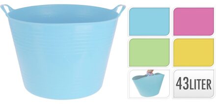 ARO-Household Mand/emmer flexibel 43 liter emmers Multikleur