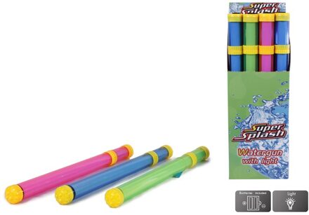 ARO toys Sun Fun Waterpistool 3 Stralen Met Licht 48 Cm 3 Verschillende Kleuren Incl. Assorti