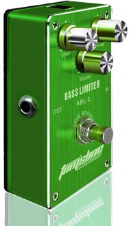 Aroma ABL-1 Bass Limiter Bas Effecten Pedaal Bass Compressor Verminderen Redundante dynamische Balans uitgang True Bypass