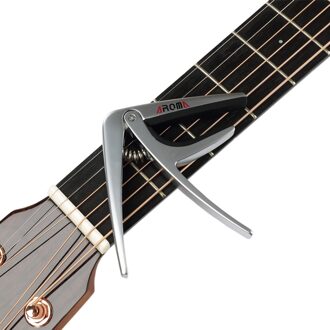 Aroma AC-01 Professionele Exclusieve Zware Gitaar Capo Clamp Key Clip Voor Akoestische Gitaar Elektrische Gitaar Ukulele
