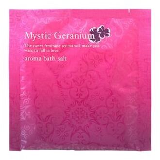 Aroma Bath Salt Mystic Geranium 40g