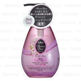 Aroma Dew Medicated Hand Soap Rest Sakura 260ml
