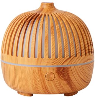 Aroma Diffuser Usb Luchtbevochtiger Ultrasone Essentiële Olie Diffuser 7 Kleur Led Gradiënt Luchtverfrisser Orange1