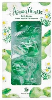 Aroma Rucette Bath Beads Green Apple & Chamomile 10 pcs