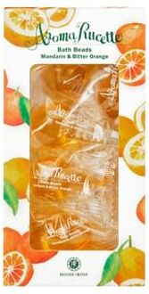 Aroma Rucette Bath Beads Mandarin & Bitter Orange 10 pcs