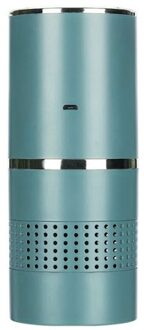 Aromatherapie Auto Luchtreiniger Naast Formaldehyde PM2.5 Negatieve Ionen Auto Luchtreiniger Desktop groen