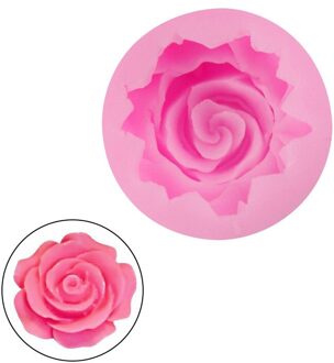 Aromatherapie Kaars Siliconen Mal 3D Rose Bloemvorm Zeep Siliconen Mal Voor Zelfgemaakte Bijenwas Kaars Handgemaakte Zeep Mold