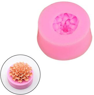Aromatherapie Kaars Siliconen Mal 3D Rose Bloemvorm Zeep Siliconen Mal Voor Zelfgemaakte Bijenwas Kaars Handgemaakte Zeep Mold