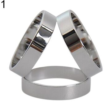 ArrivalFashion Rose Trio Sjaal Ring Zijden Sjaal Gesp Clip Slide Sieraden 6XMM 7EFP 9SYP zilver