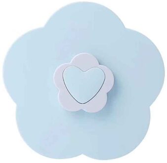 Arrivals Creatieve Bloei Roterende Snack Doos Bloem Snoep Voedsel Opbergdoos Sieraden Organisator Woonaccessoires Blauw