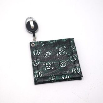 Arrivals Suqare Golf Bal Schoonmaken Handdoek Pu Golf Vierkante Handdoek Waterdicht Materiaal Oppervlak Handdoek leger groen