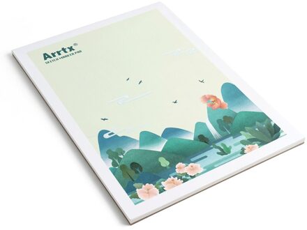 Arrtx Schets Marker Papier Pad A4 8.3*11.7 Inch 56lbs/120gsm 30 Sheets Voor Schetsen Marker Tekening Lijm gebonden Kunstenaar Schilderij SET1