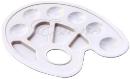 Art Alternatieven Verf Lade Kunstenaar Aquarel Plastic Palet Supply Wit