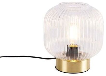 Art Deco tafellamp messing - Karel Goud