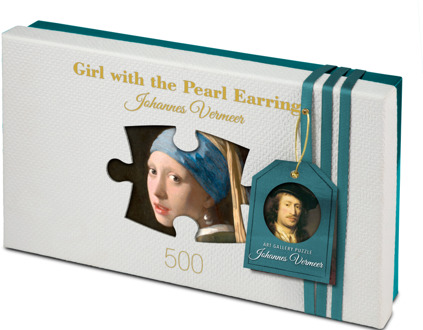 Art Gallery - Meisje met de Parel Johannes Vermeer Puzzel (500 stukjes)