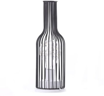 Art Led Tafellamp Leeslamp Nachtlampje Slaapkamer Bedlampje Bureau Verlichting Woonkamer Retro Klassieke Ijzer Woondecoratie wijn bottle