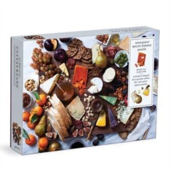 Art Of The Cheeseboard 1000 Piece Multi-Puzzle Puzzle -  Galison (ISBN: 9780735372726)