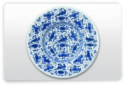 Art placemat-Delfts Blauw Multi color