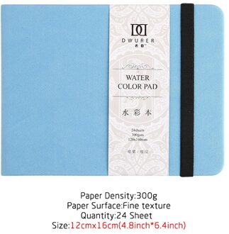 Art Professionele 300Gsm Kleur Potlood Boek Aquarel Verf Papier Kleurboek Voor Art Student Tekening Schets Boek midden- Fine texture2