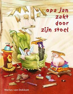 Art Revisited V.O.F. Opa Jan zakt door zijn stoel - Boek Marius van Dokkum (949262902X)