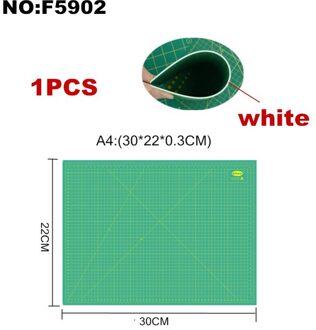 Art Self Healing Pvc Snijmat, Dubbelzijdig, Gerasterde Rotary Snijplank Voor Diy Ambacht, Stof, naaien, Scrapbooking Project F5902 1stk A4