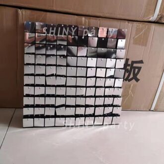 Art Sequin Board Wind Gesp Deur Goud Zilver Rose Gold Sequin Board Party Decoratie Grind Board Party Decor