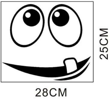 Art Sticker Muur Poster Badkamer Woonkamer Home Decor 1Pc 3D Creatieve Muursticker Waterdicht Wc Stickers Cartoon Modellen Funny smiley