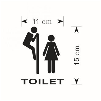 Art Sticker Muur Poster Badkamer Woonkamer Home Decor 1Pc 3D Creatieve Muursticker Waterdicht Wc Stickers Cartoon Modellen toilet
